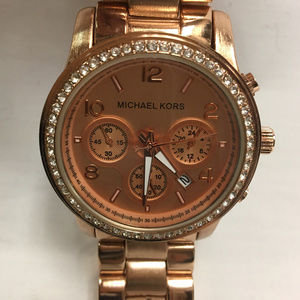 Micheal Kors Rose Gold Watch